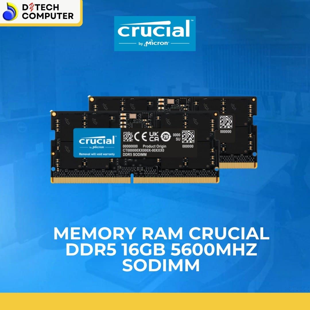 Memory RAM Crucial DDR5 16GB 5600MHz SODIMM